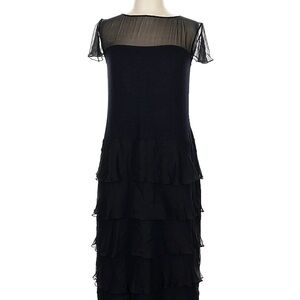 St. John little black dress